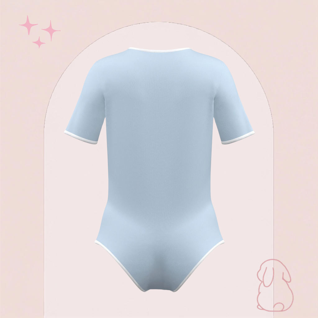 SinnySuit Basics - Baby Blue Bodysuit