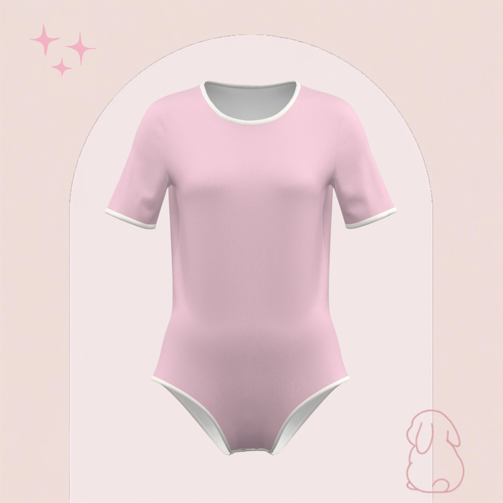SinnySuit Basics - Sinny's Pink Bodysuit